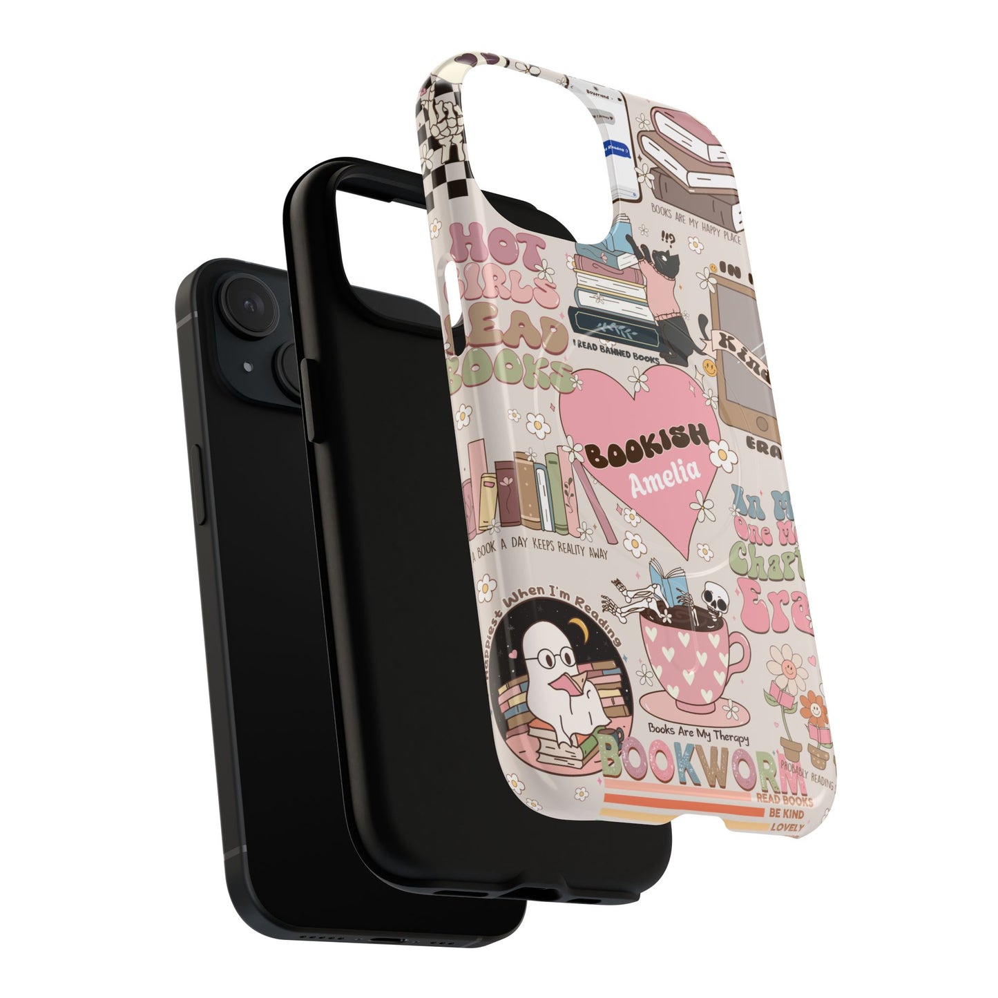 Bookish Theme iPhone Case - MagSafe iPhone Case - Back To School Gift