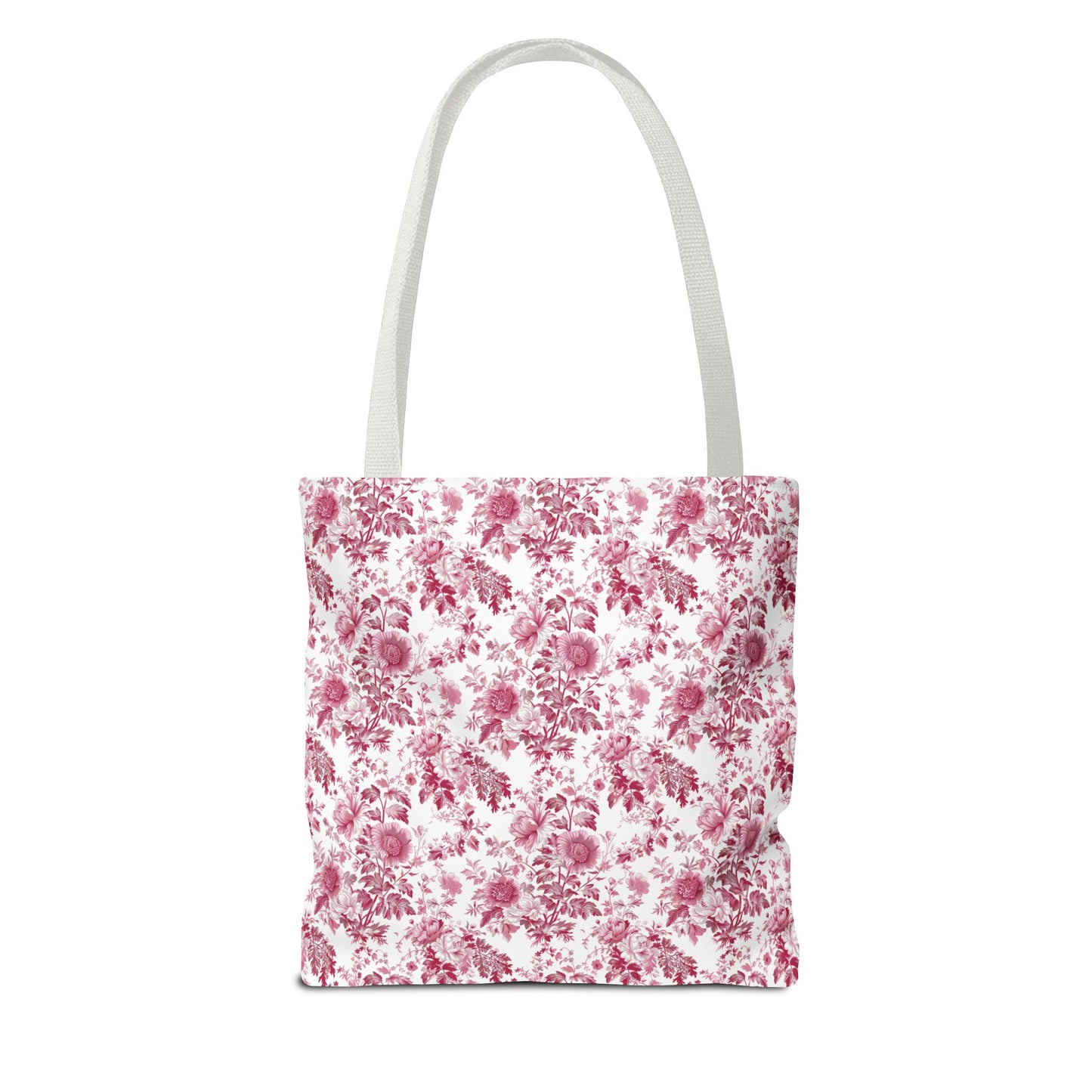 Floral Tote Bag - Stylish Carry-All, Personalized Gift, Eco-Friendly Shopping, Summer Accessory, Beach Bag, Valeria Design