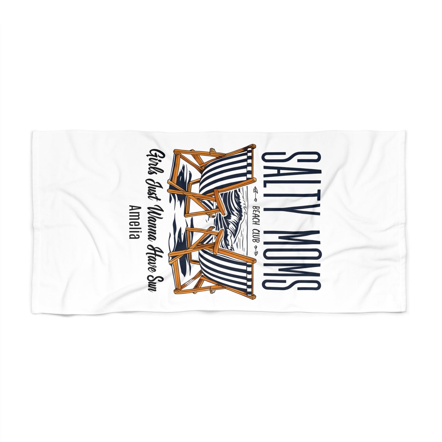 Salty Mornings Beach Towel