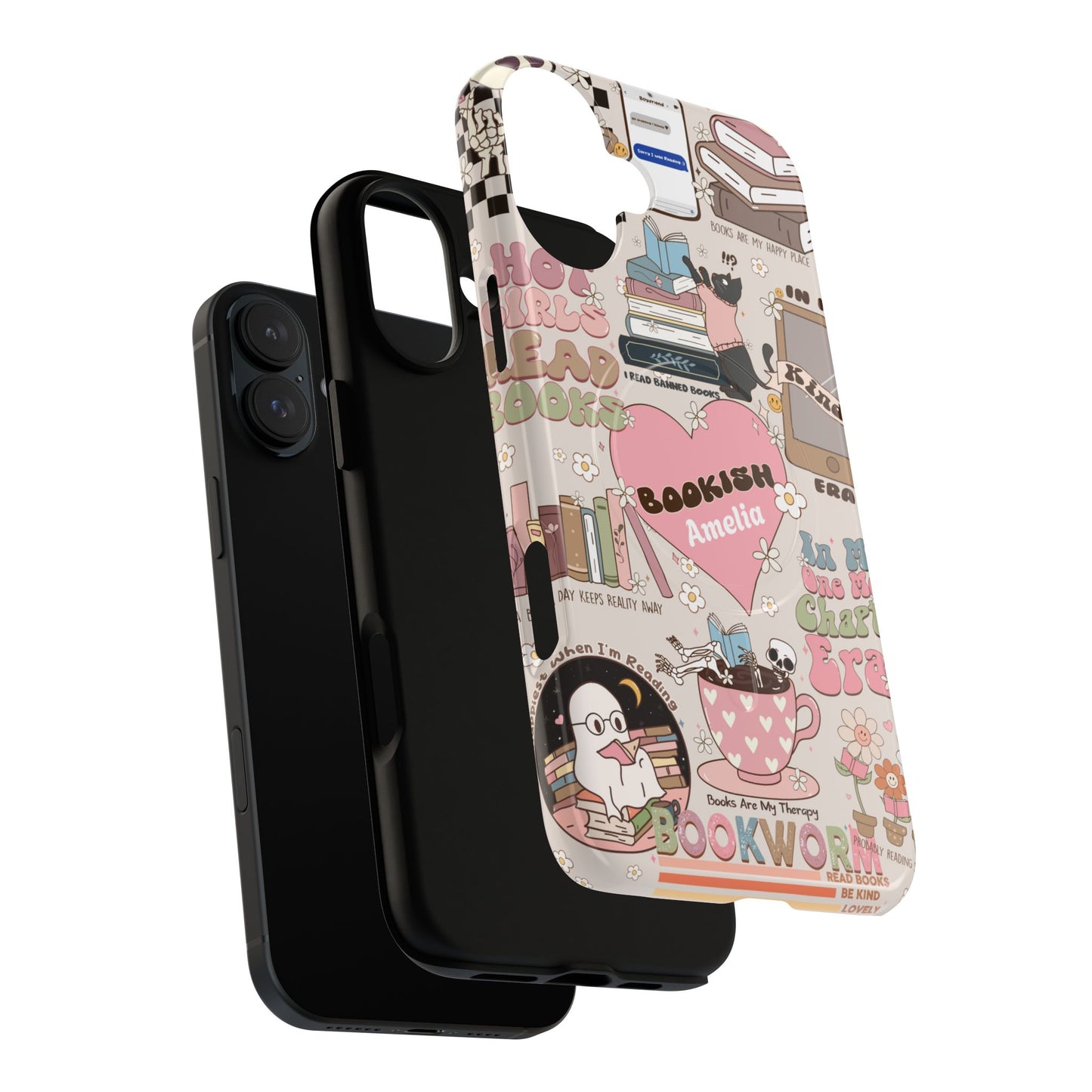 Bookish Theme iPhone Case - MagSafe iPhone Case - Back To School Gift