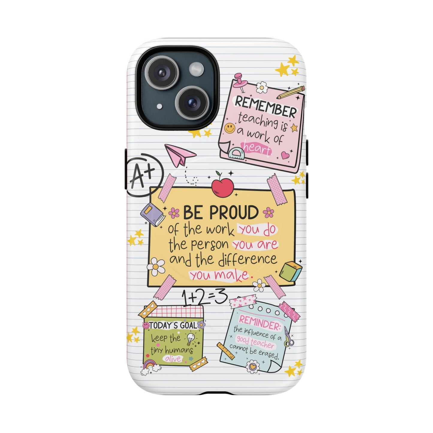 Inspirational Teacher Phone Case - MagSafe iPhone Case - Student iPhone Case Gift - Back To School Gift