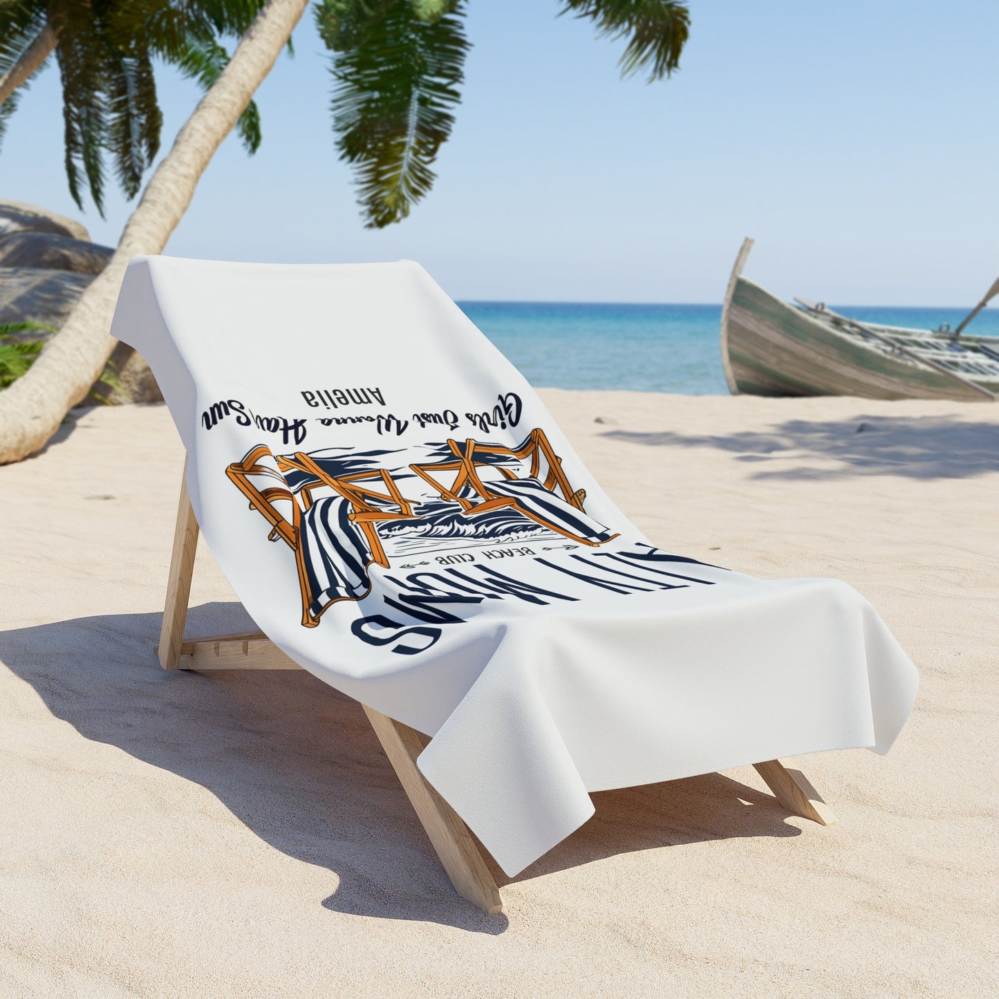 Salty Mornings Beach Towel
