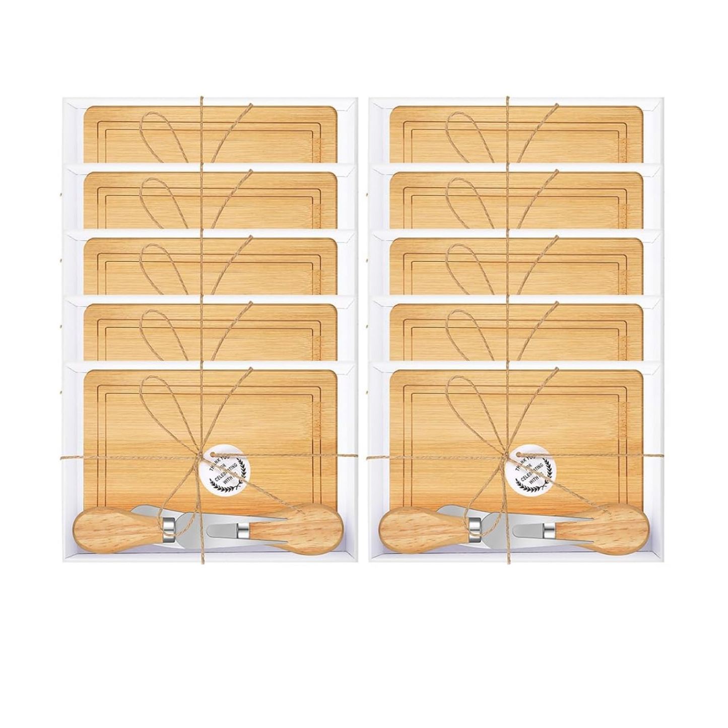 Custom Rectangle Charcuterie Board - Laser engraved with your logo o message