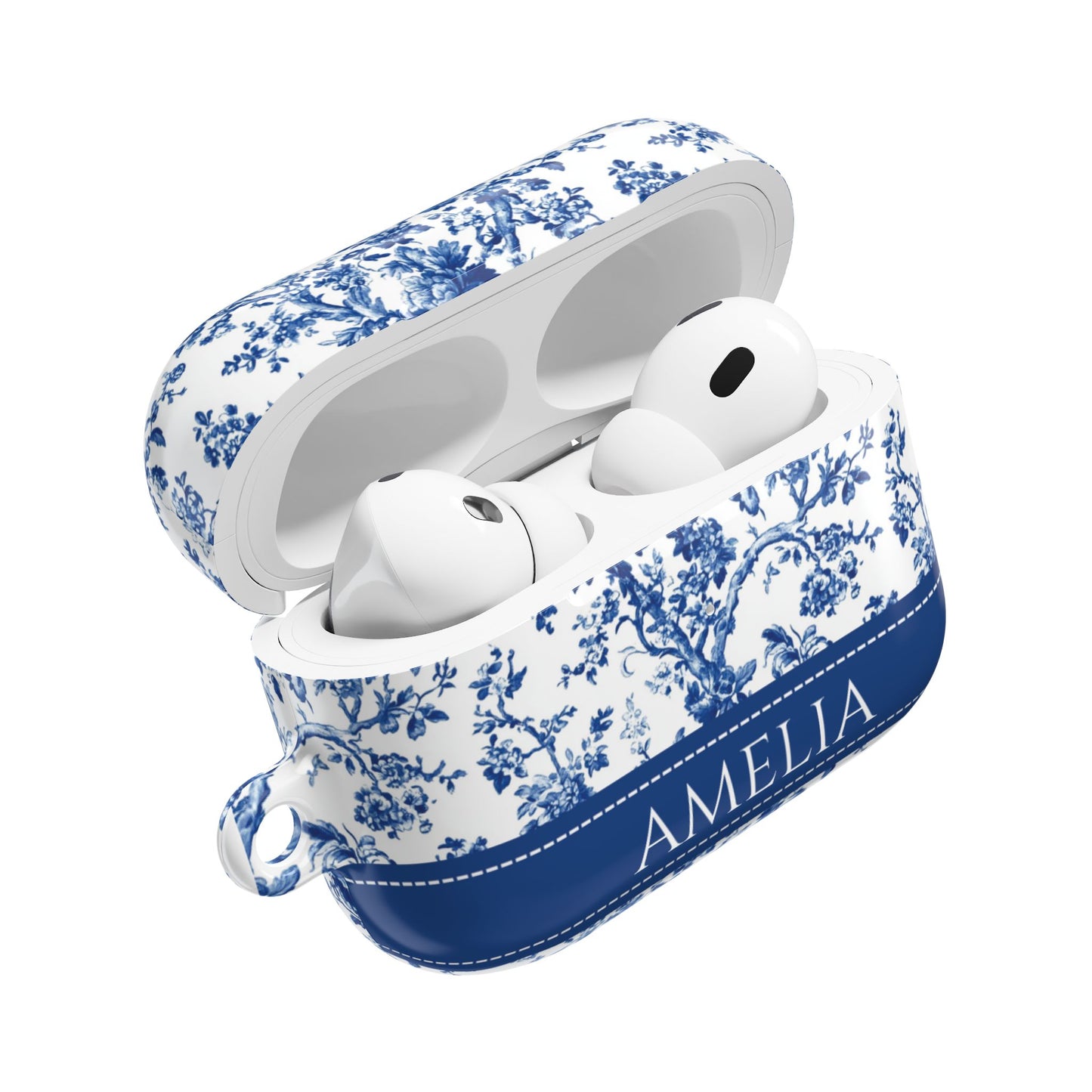 Blue Toile AirPod Pro Gen 2 Case