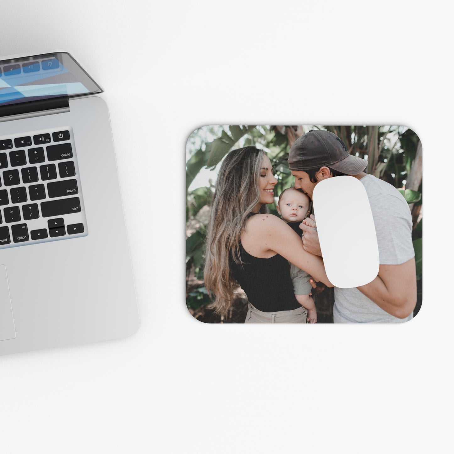 Family Mouse Pad - Office Family Design Decor - Personalized Home Office Accessory