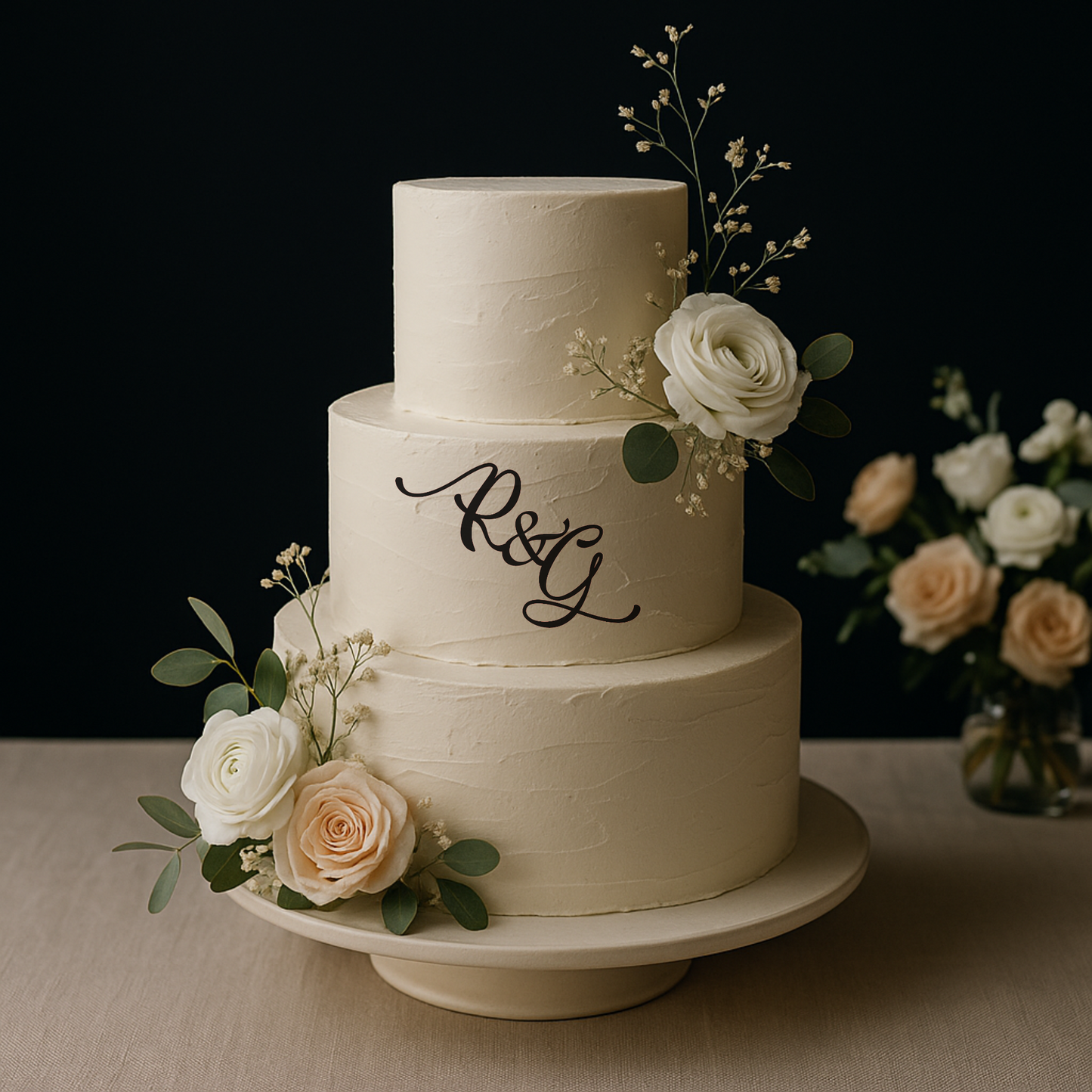 Custom Wedding Initials
