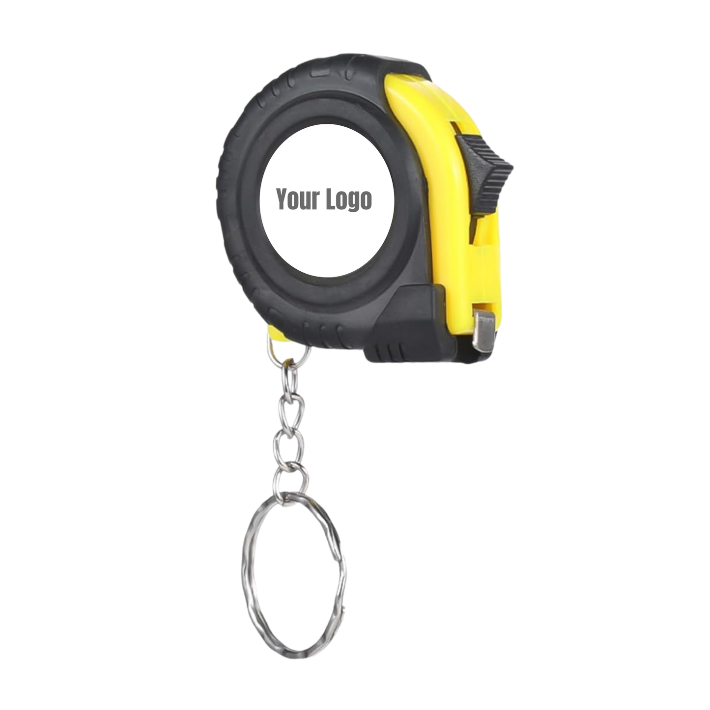 Custom Mini Tape Measure Keychain with your logo or message (50 pack)