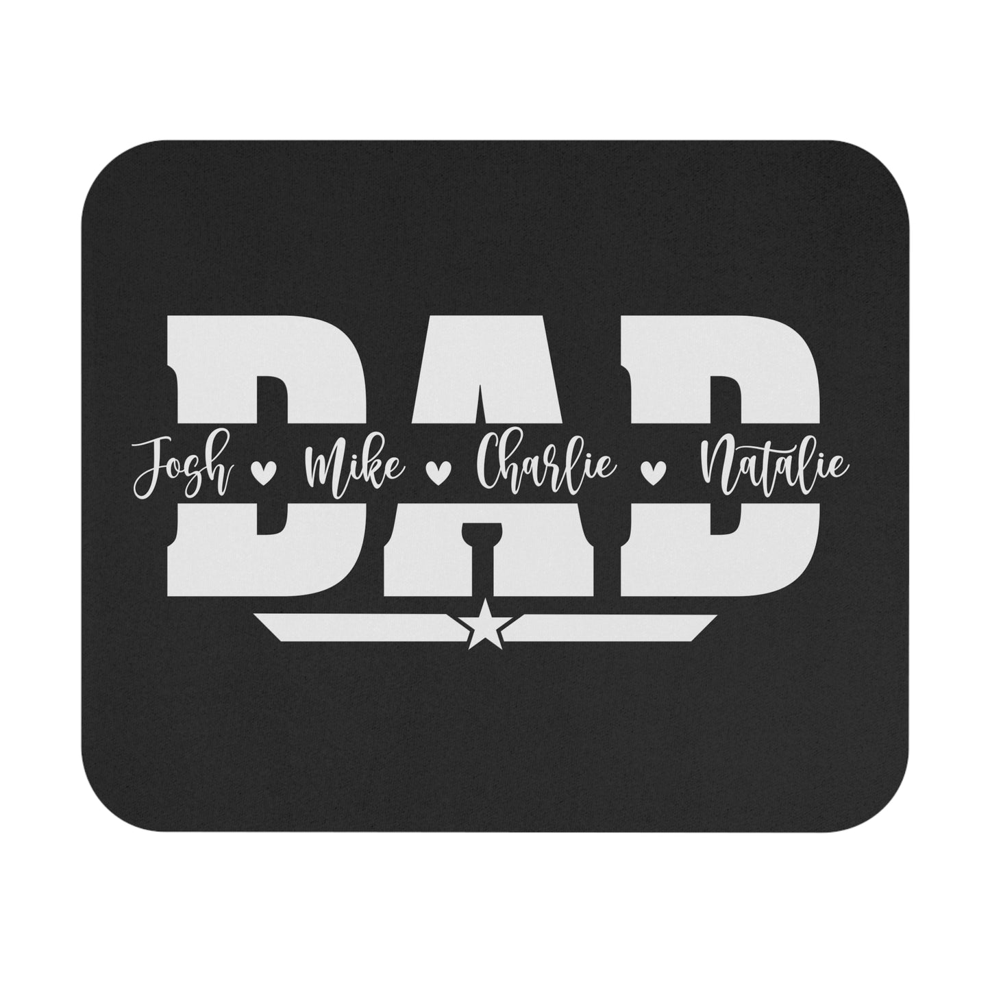 Custom Gift For Father - Father Office Accessory - Dad Mouse Pad