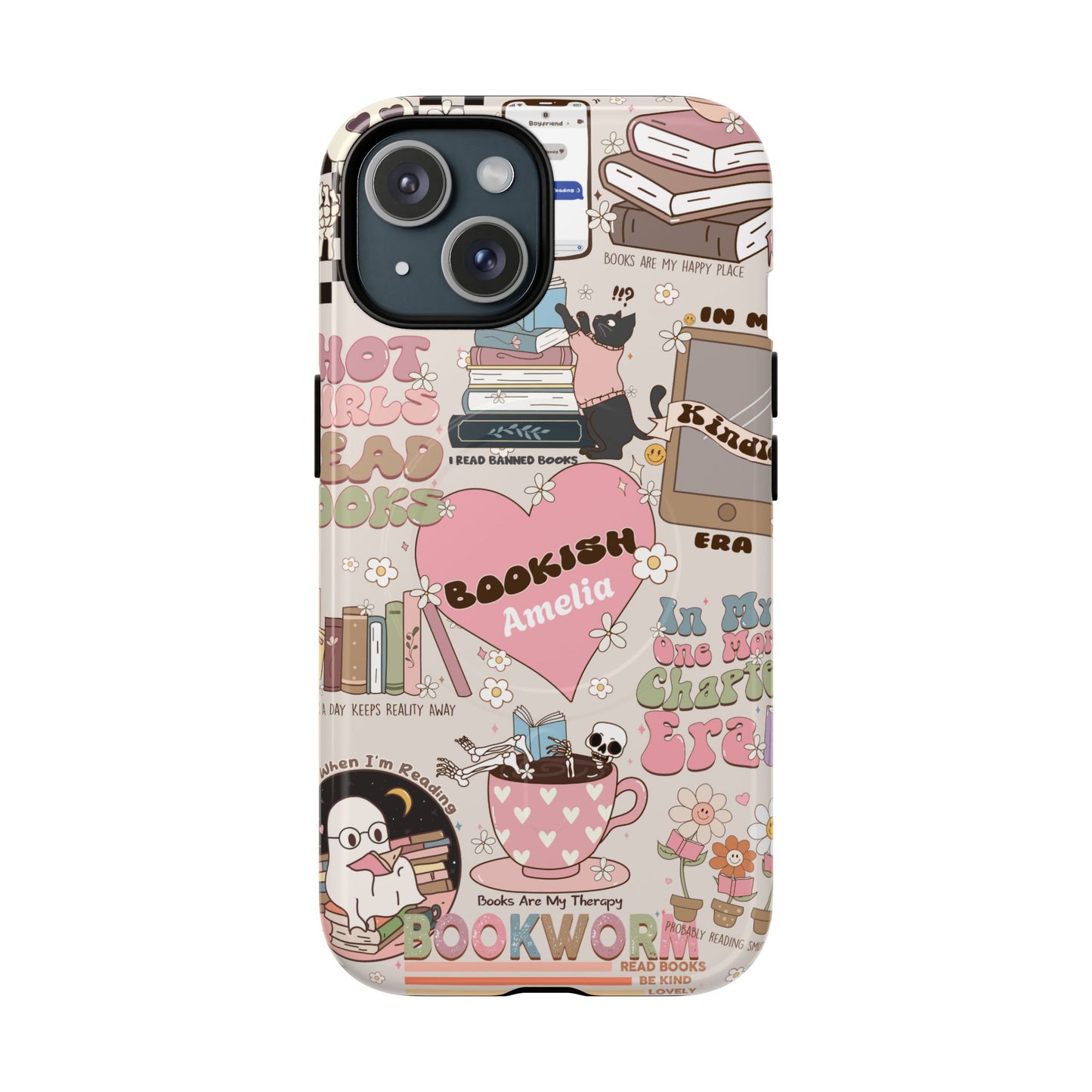 Bookish Theme iPhone Case - MagSafe iPhone Case - Back To School Gift