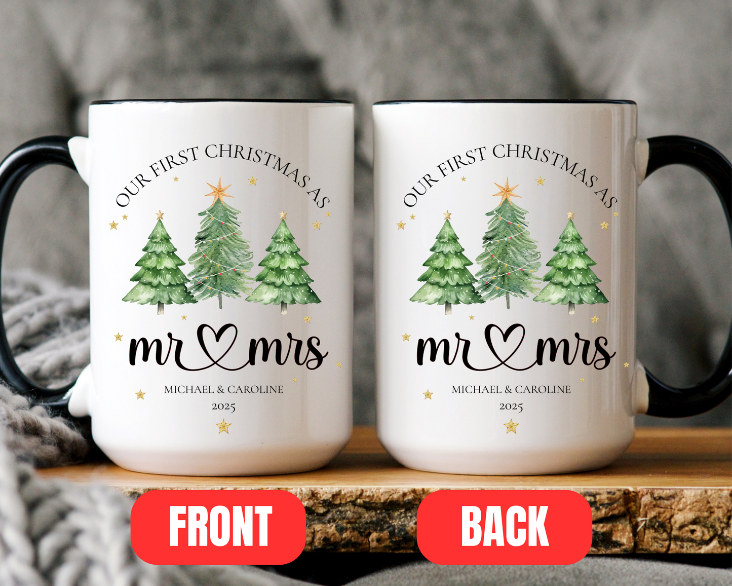 Our First Christmas Mug - Gift for Couple