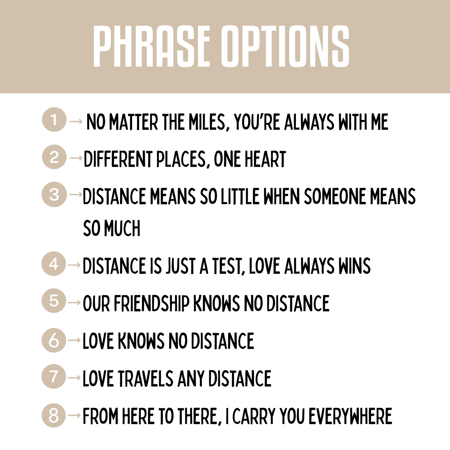 Long Distance Coffee Mug