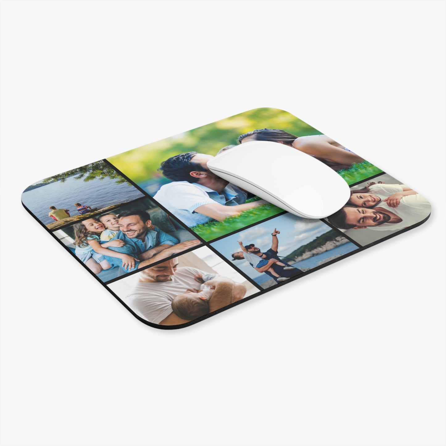 Personalized Mouse Pad - Custom Desk Accessory - Home Office Decor - Family Design Mouse Pad