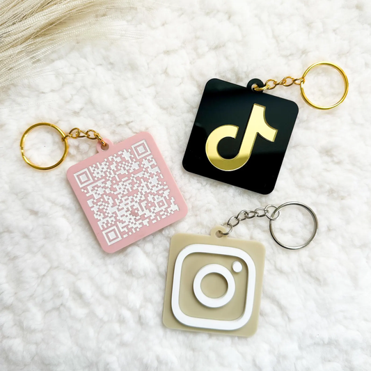 QR Code Keychain