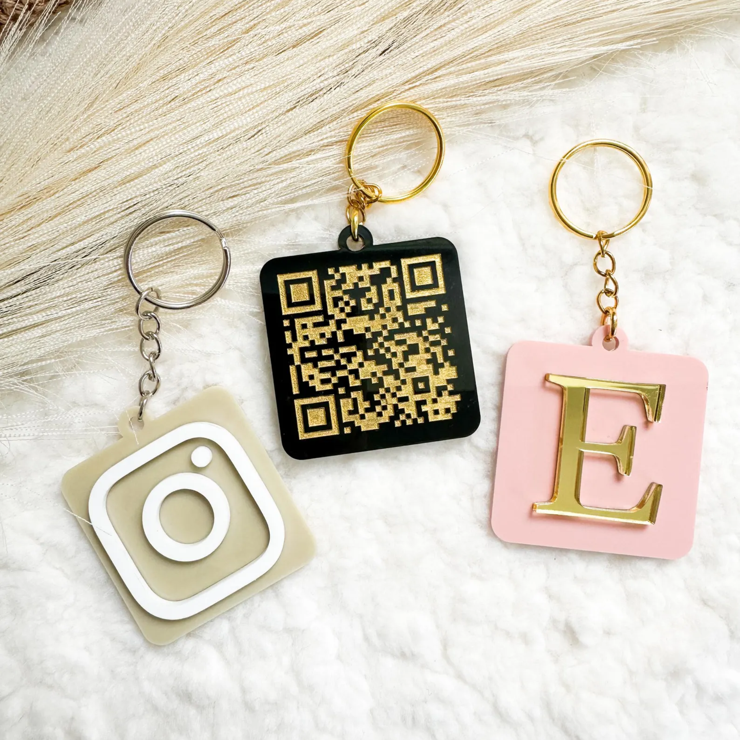 QR Code Keychain