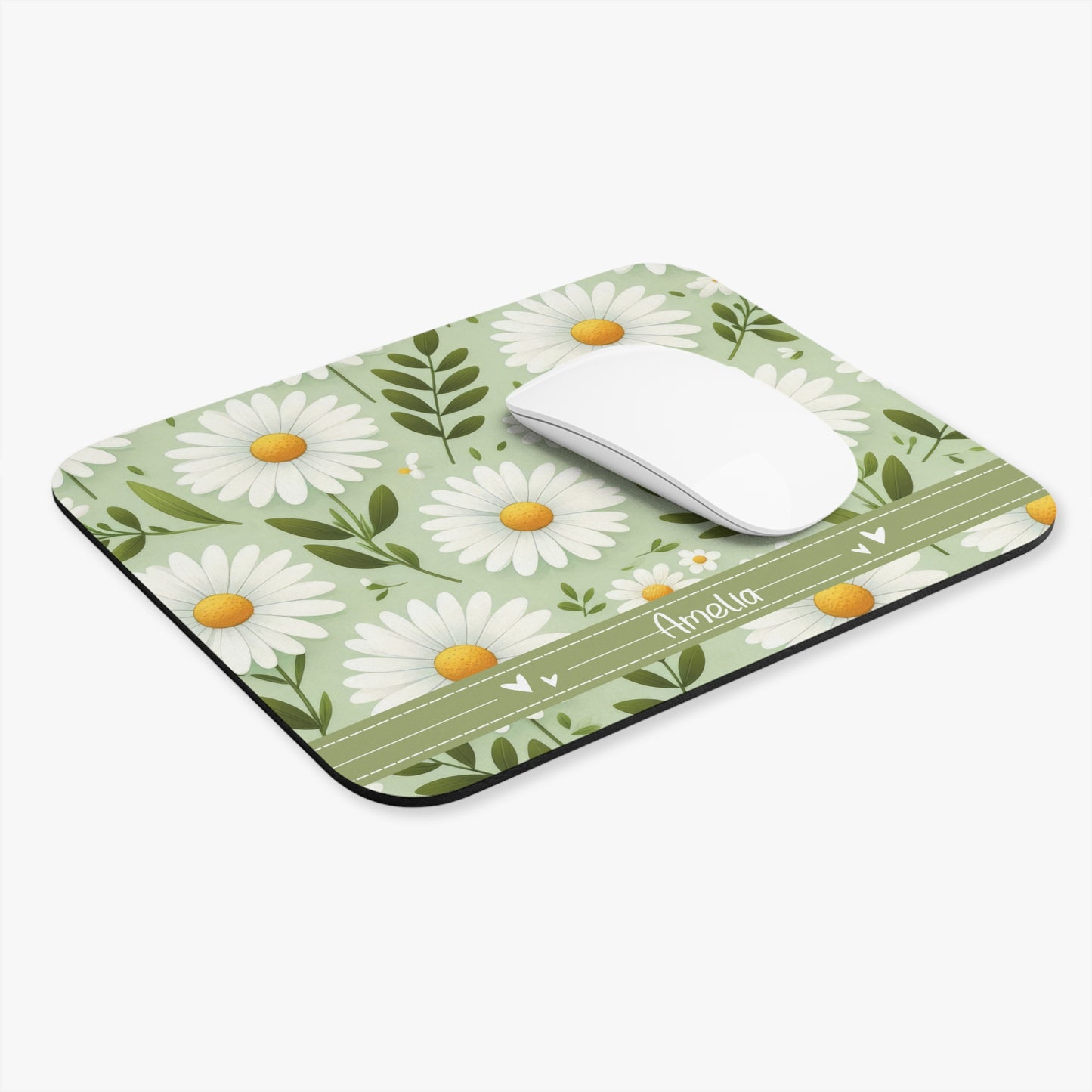 Floral Mouse Pad - Cute Office Accessory - Office Decor