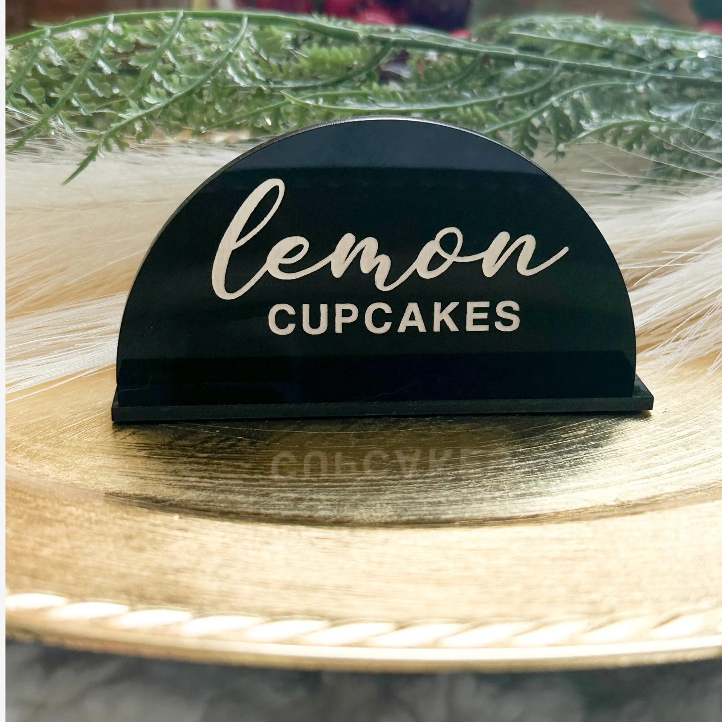 Acrylic Food Tag