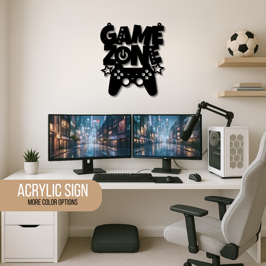 GAME ZONE WALL DECO