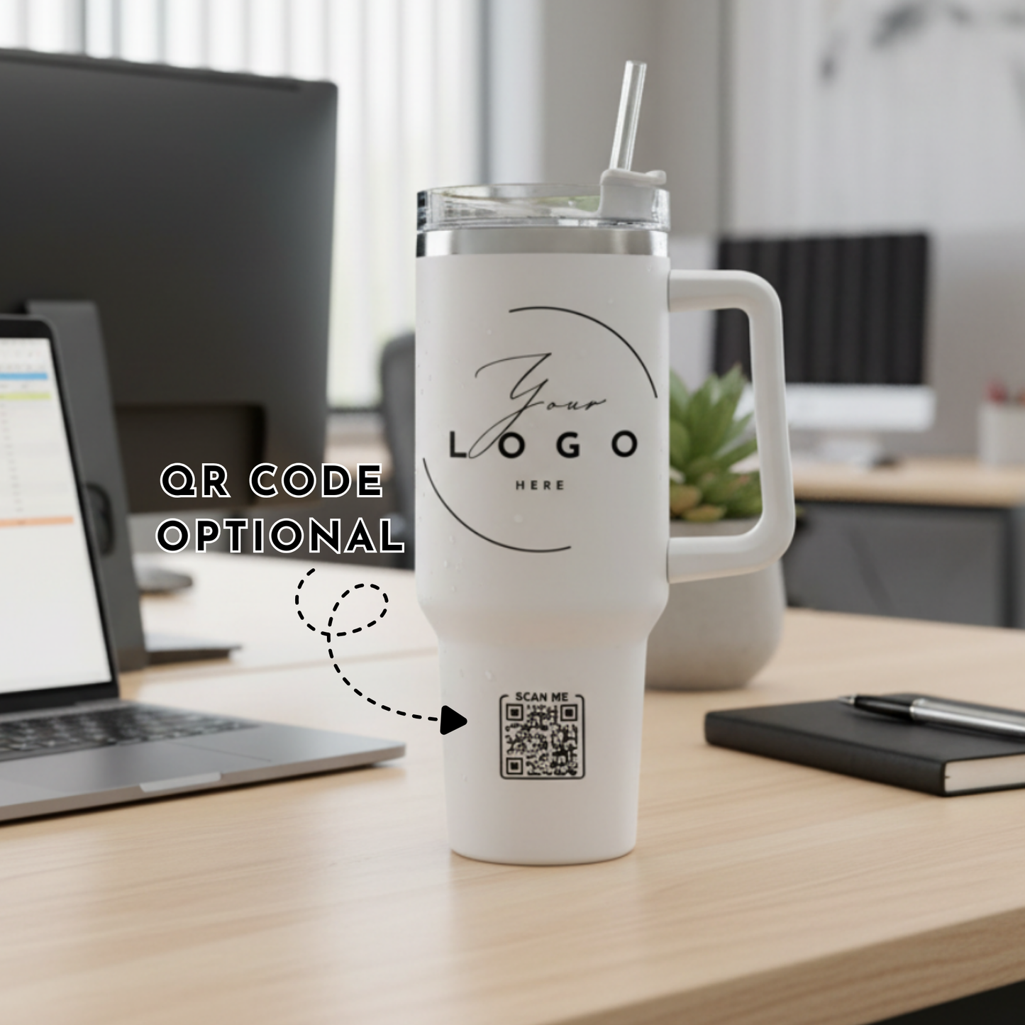 40oz Sublimation Tumbler With Logo