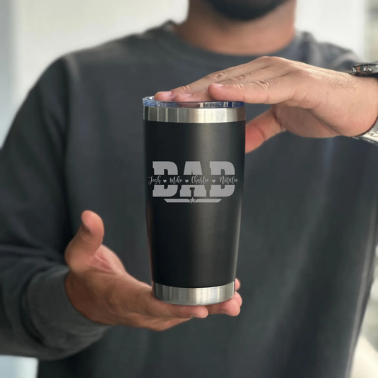CUSTOM DAD TUMBLER