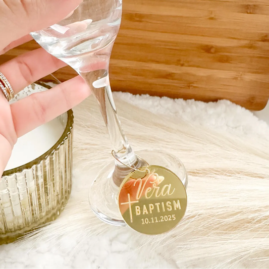 Custom Acrylic Drink Tag