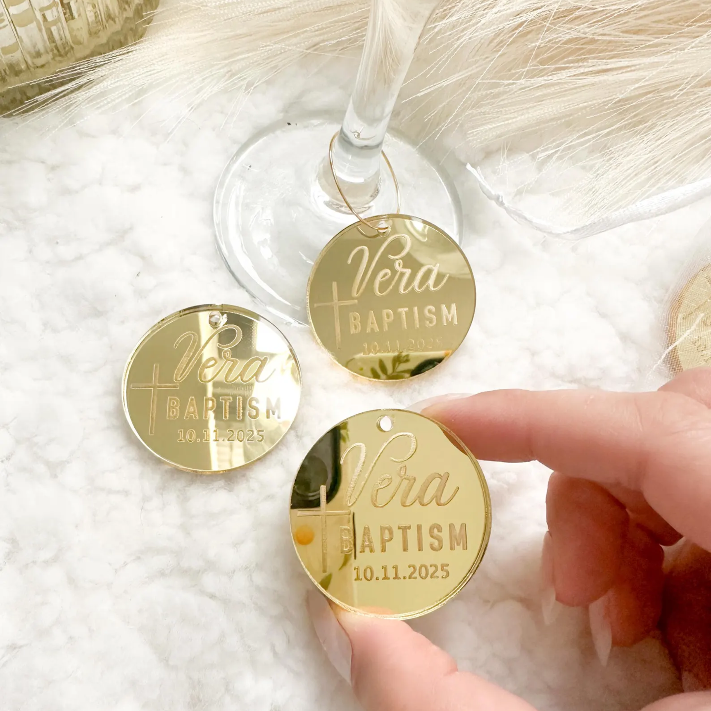 Custom Acrylic Drink Tag