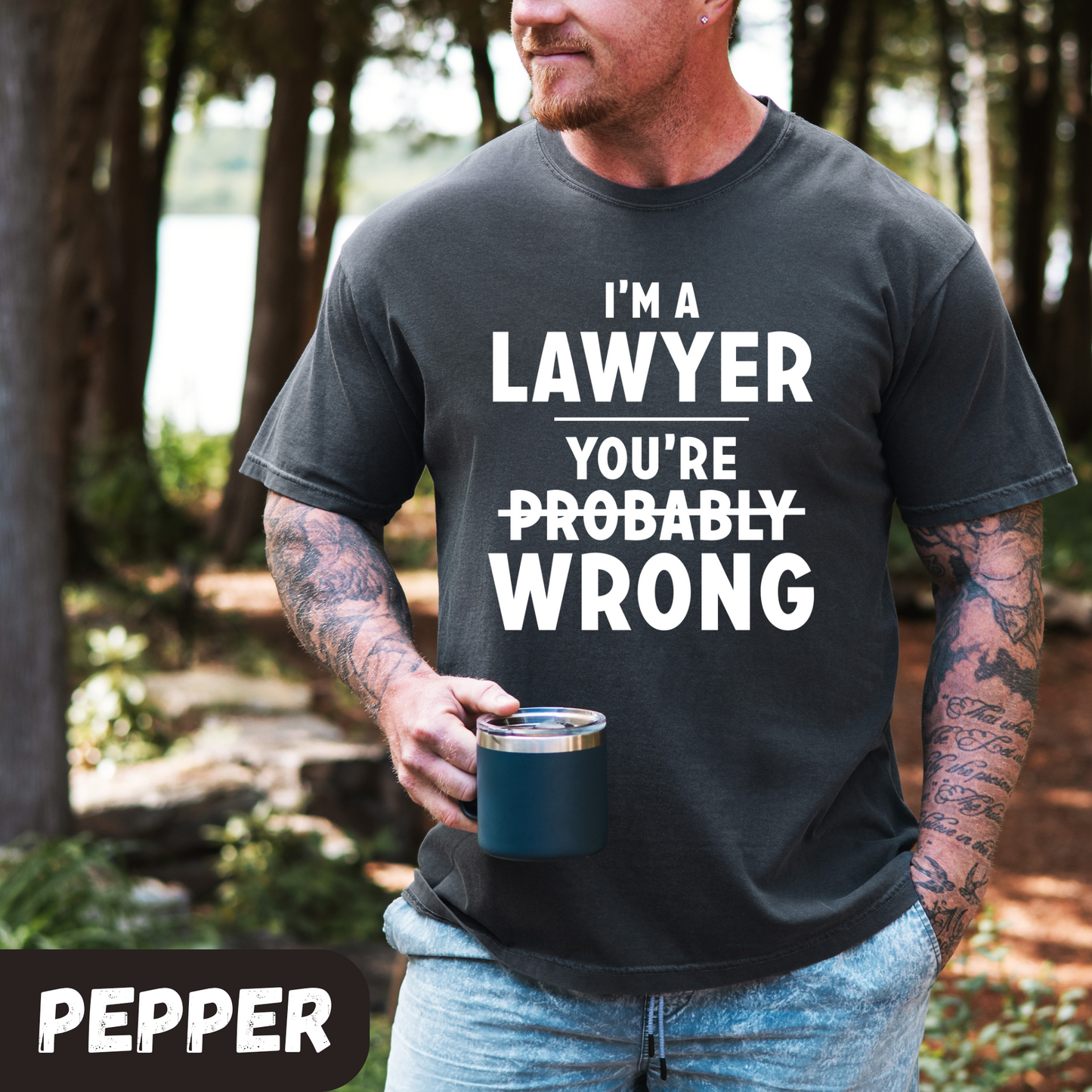 Funny Lawyer T-Shirt for Men