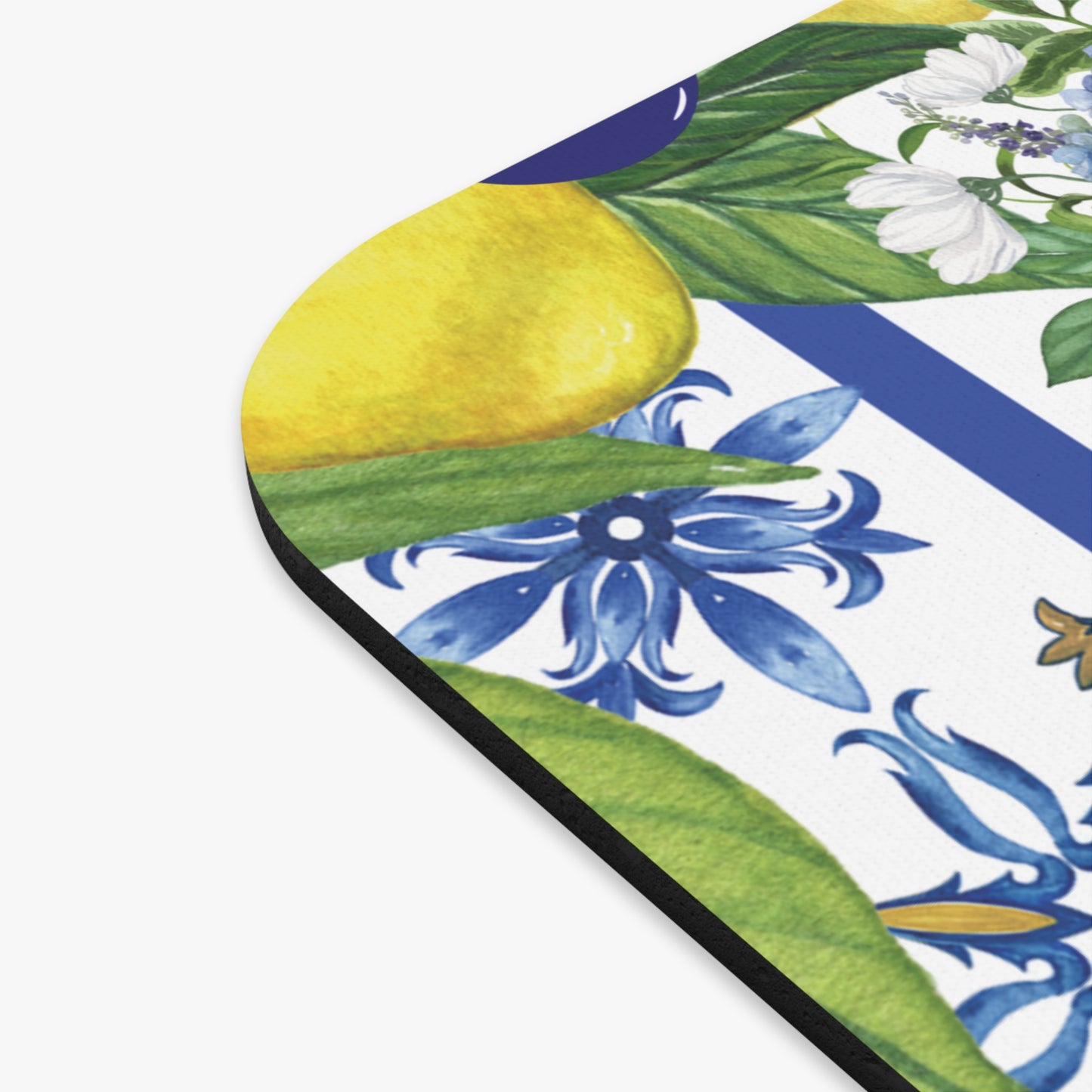 Lemon Mouse Pad - Summer Vibe Accessory - Personalized Mouse Pad