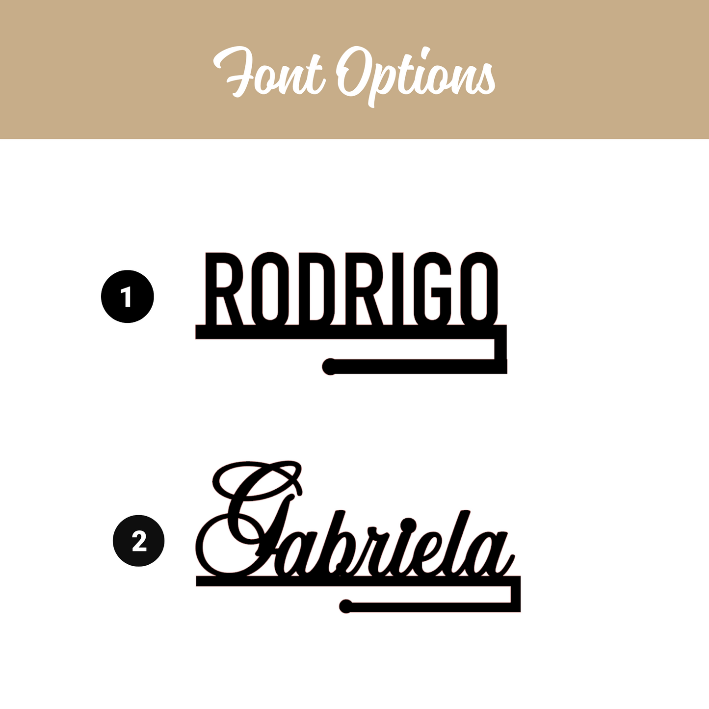 Personalized Name Charm for Drinks