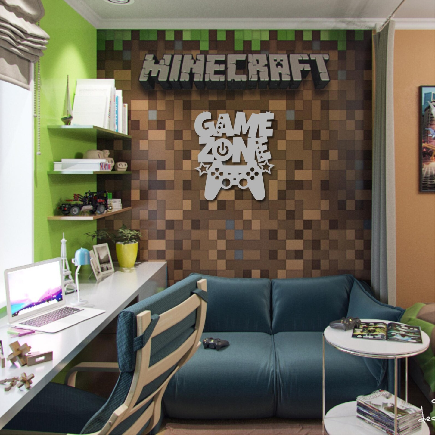 GAME ZONE WALL DECO