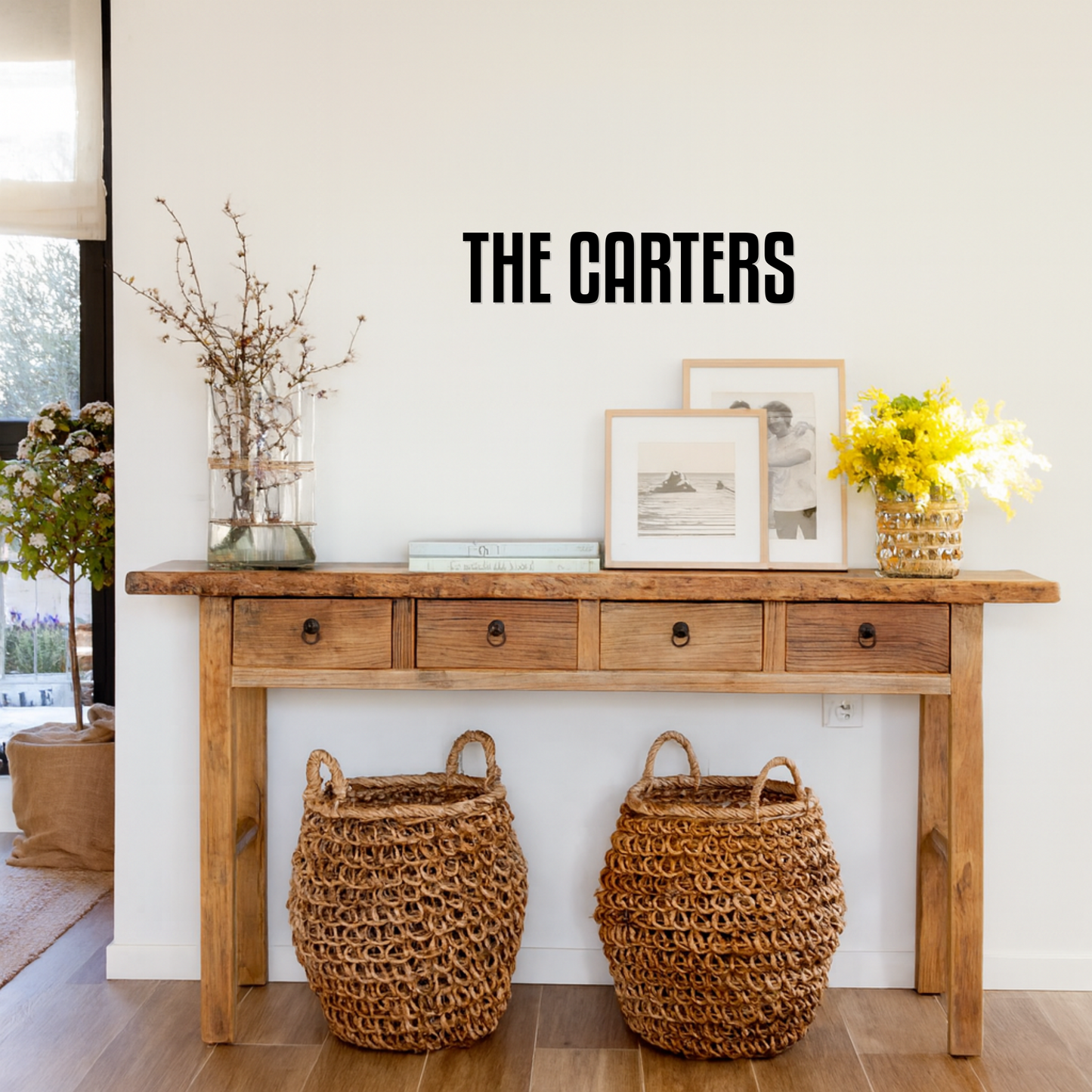 Personalized Acrylic Name Sign - Custom Family Wall Art