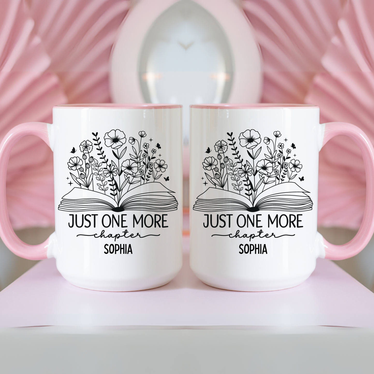 Book Lover Coffee Mug - Just one more chapter