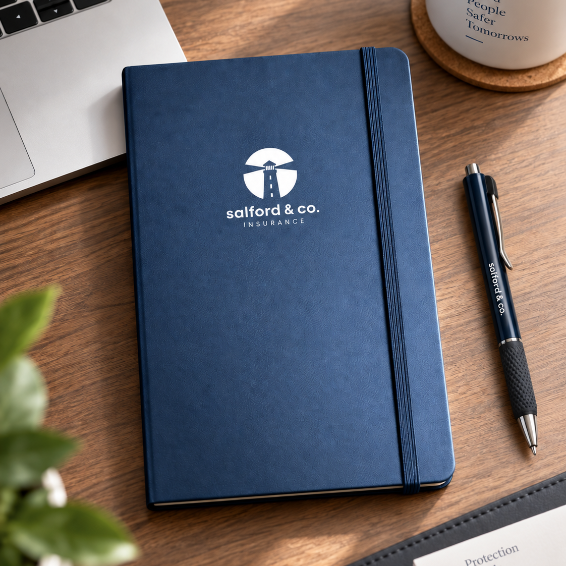 Custom Logo Corporate Notebook – UV Printed Business Journal
