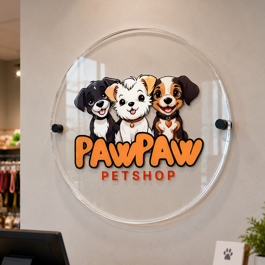 Full Color UV Printed Wall Sign