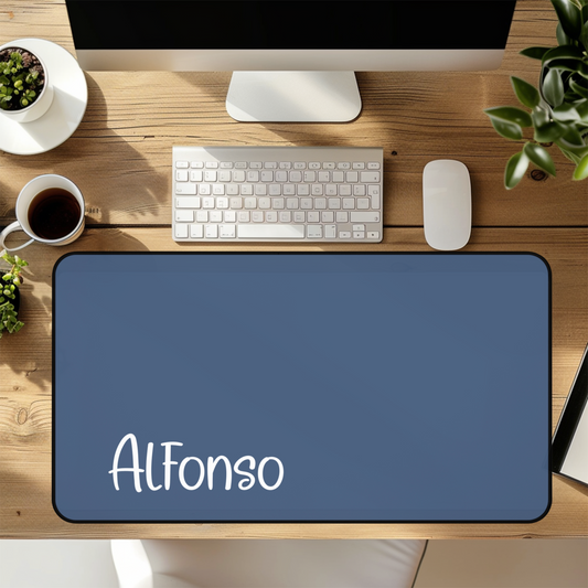 Personalized Desk Mat - Custom Mouse Pad - Home Office Decor