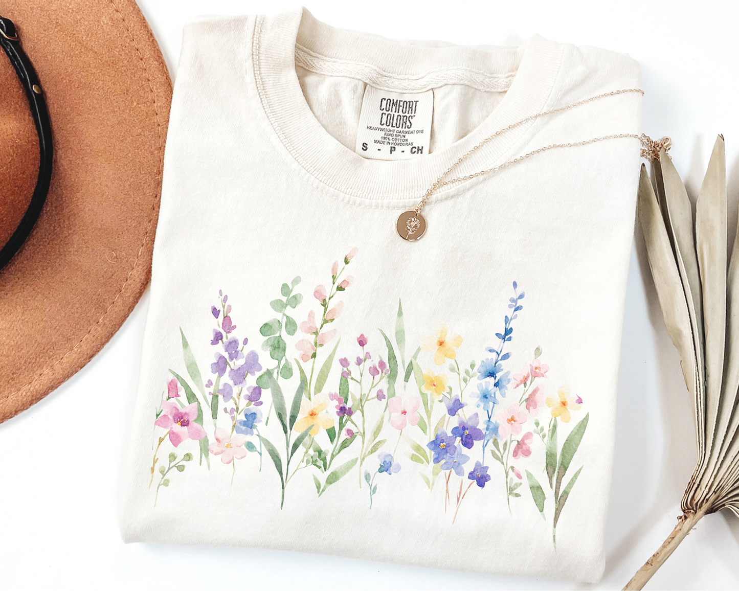 Wildflower shirt - Boho Floral Tee