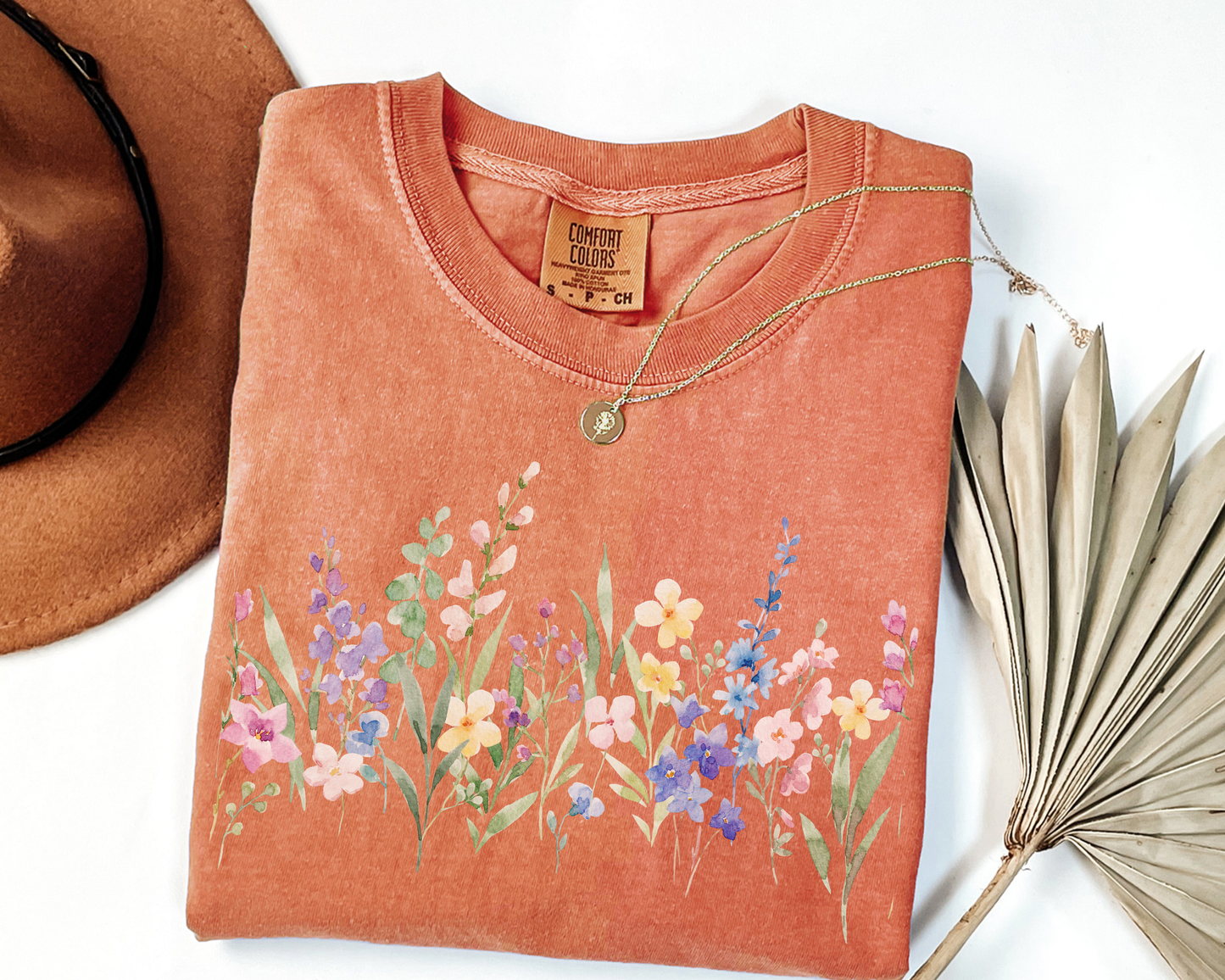 Wildflower shirt - Boho Floral Tee