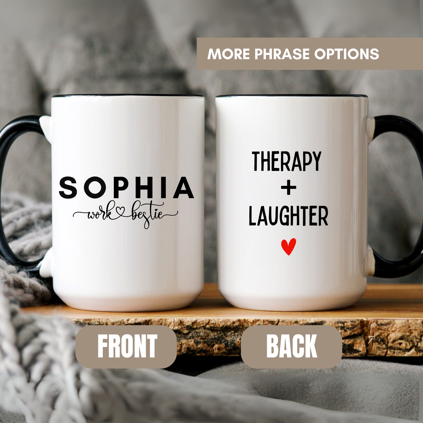 Work Bestie Mug - Co Worker Gift