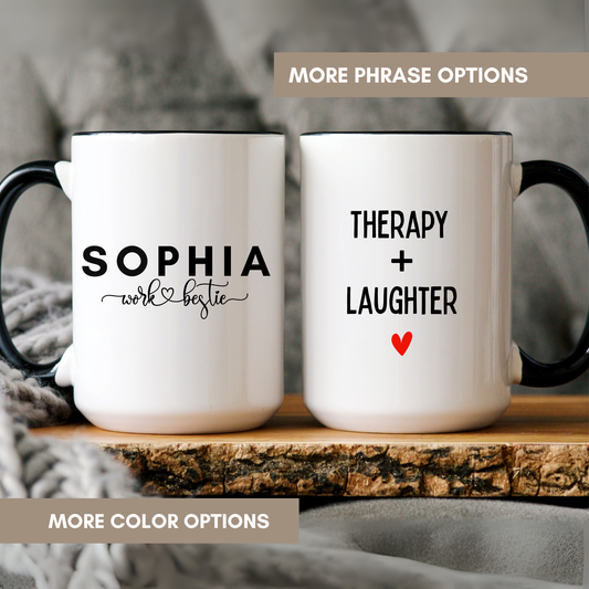 Work Bestie Mug - Co Worker Gift