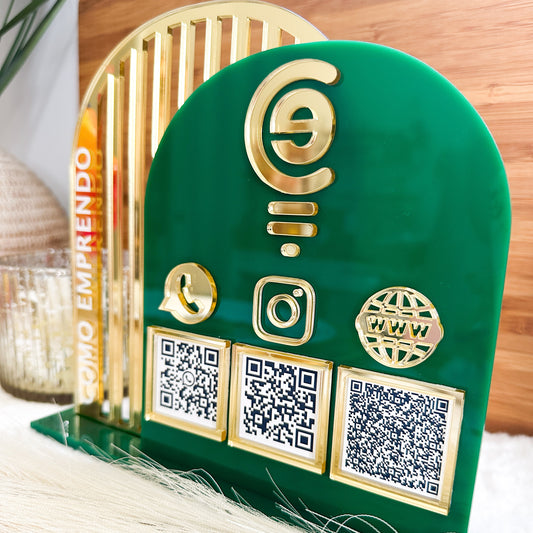 Luxury Acrylic Business Sign