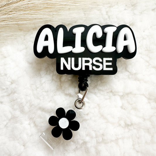 Retractable Nurse Badge Holder