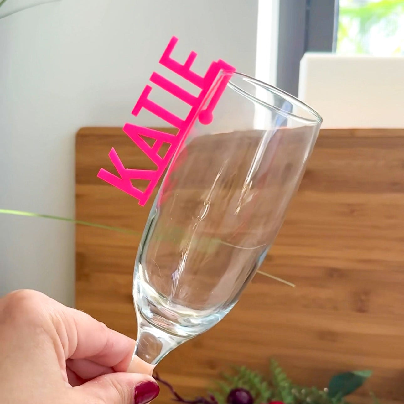 Name Charm - Custom Drink Charm