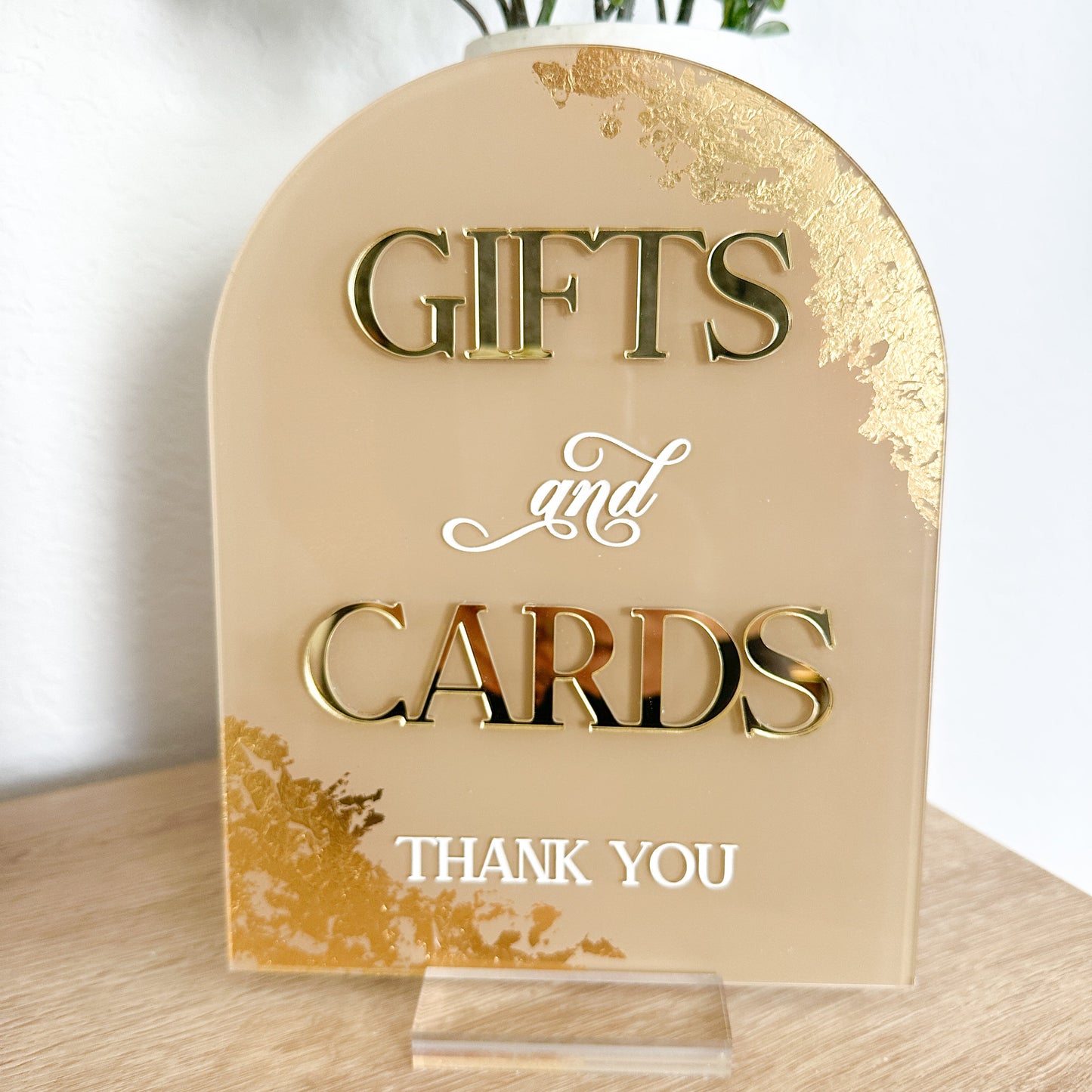 Foil Cards & Gifts Sign