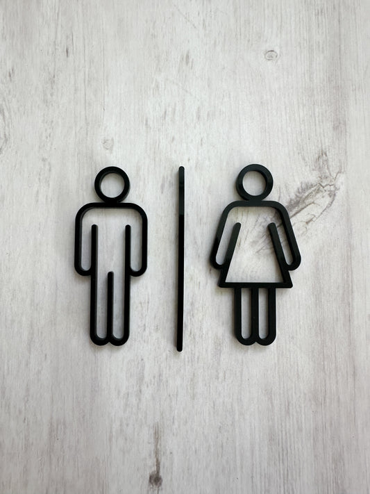 Restroom Sign