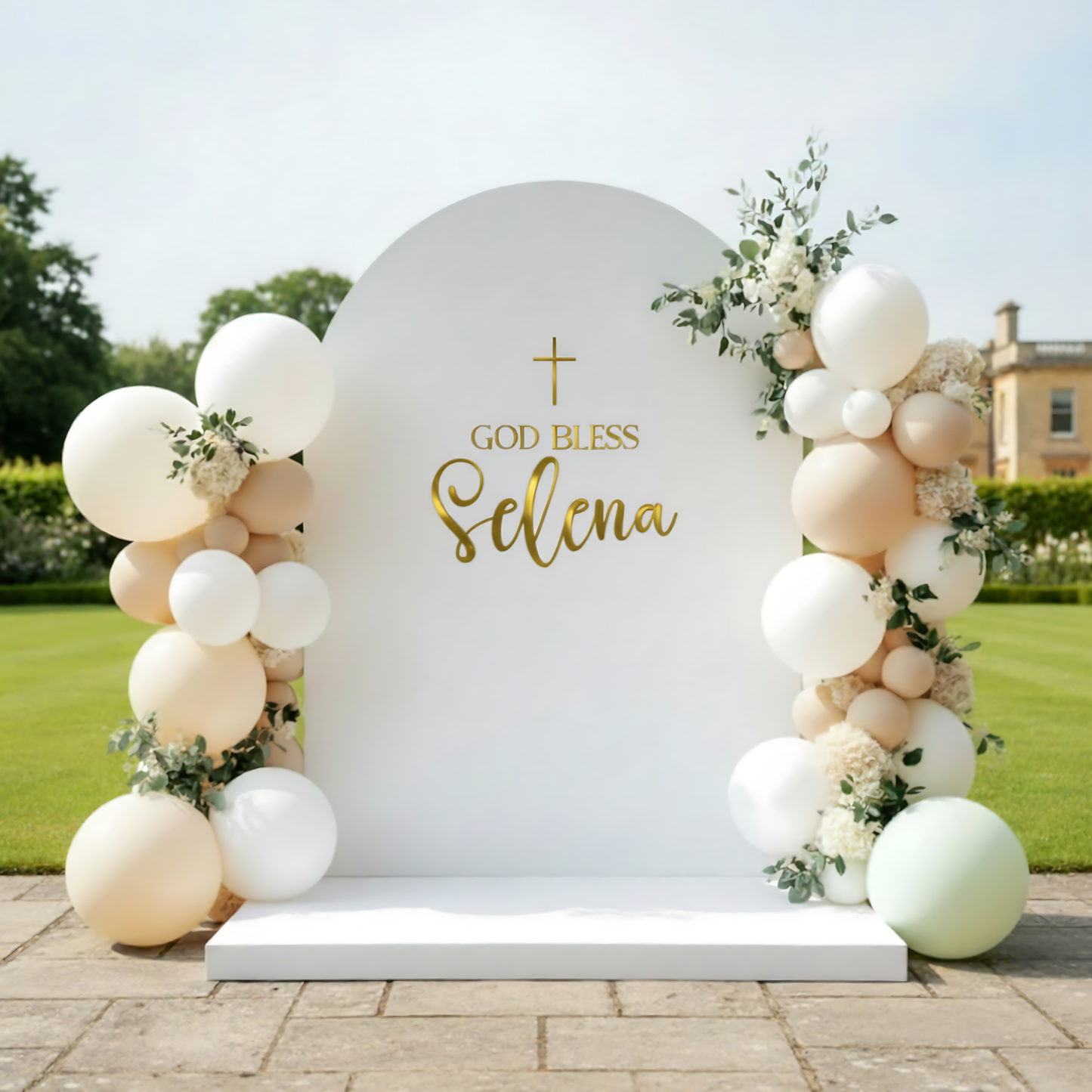 Luxury Acrylic Baptism Letters
