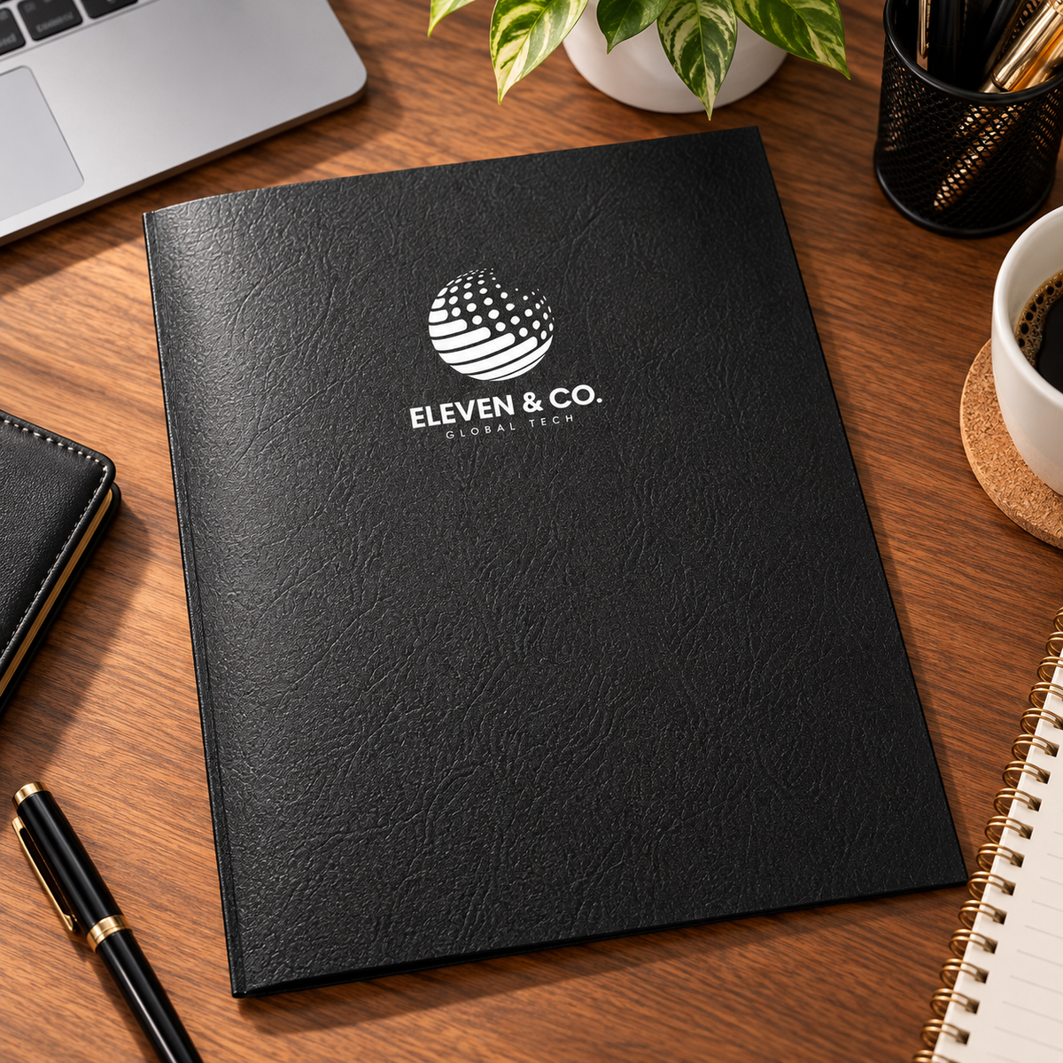 Custom Logo Paper Presentation Folders