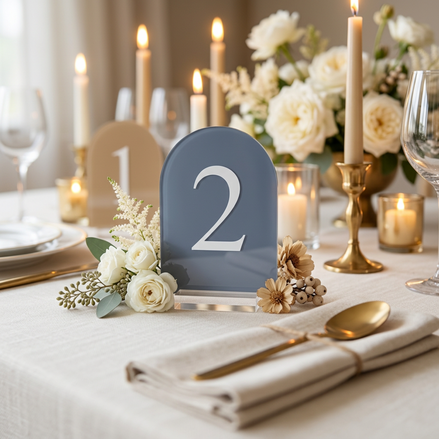 Deluxe Arch Table Number