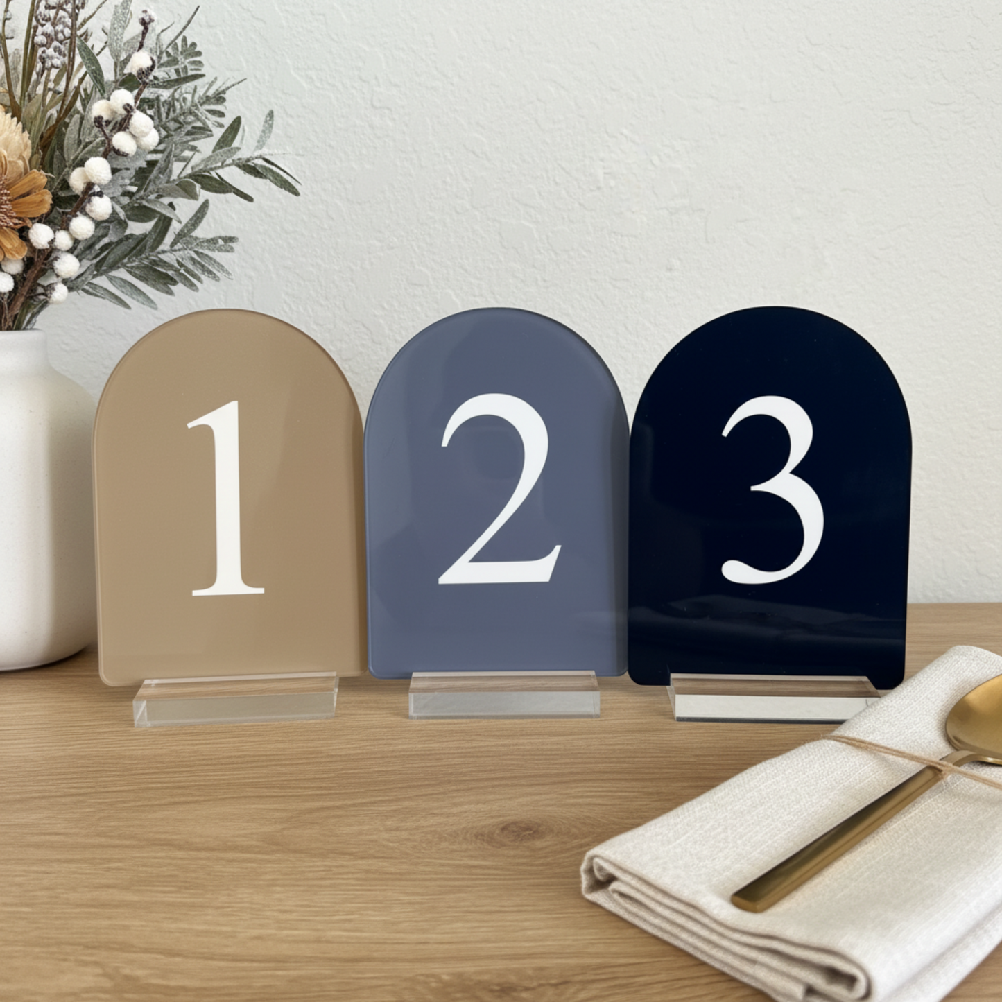 Deluxe Arch Table Number