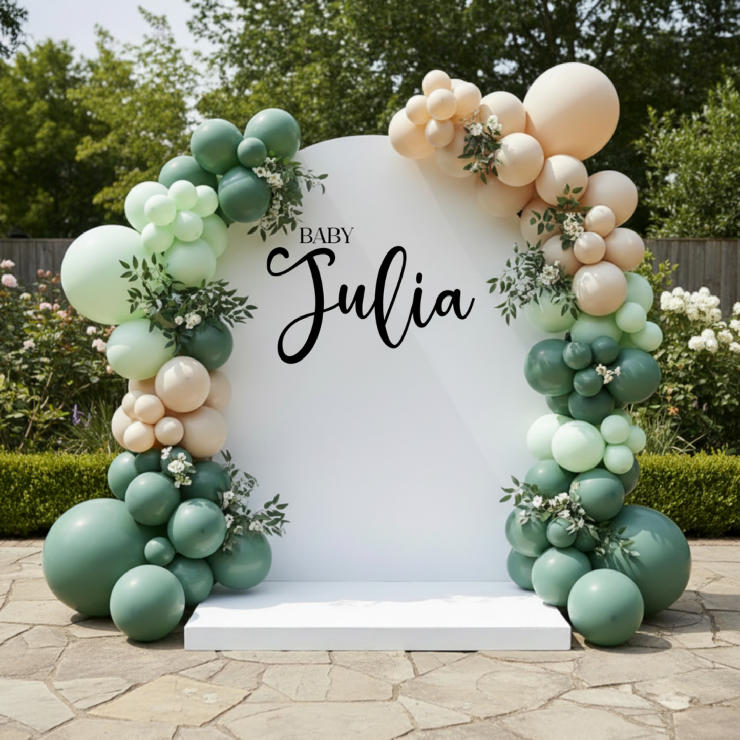 Luxury Acrylic Baby Shower Letters