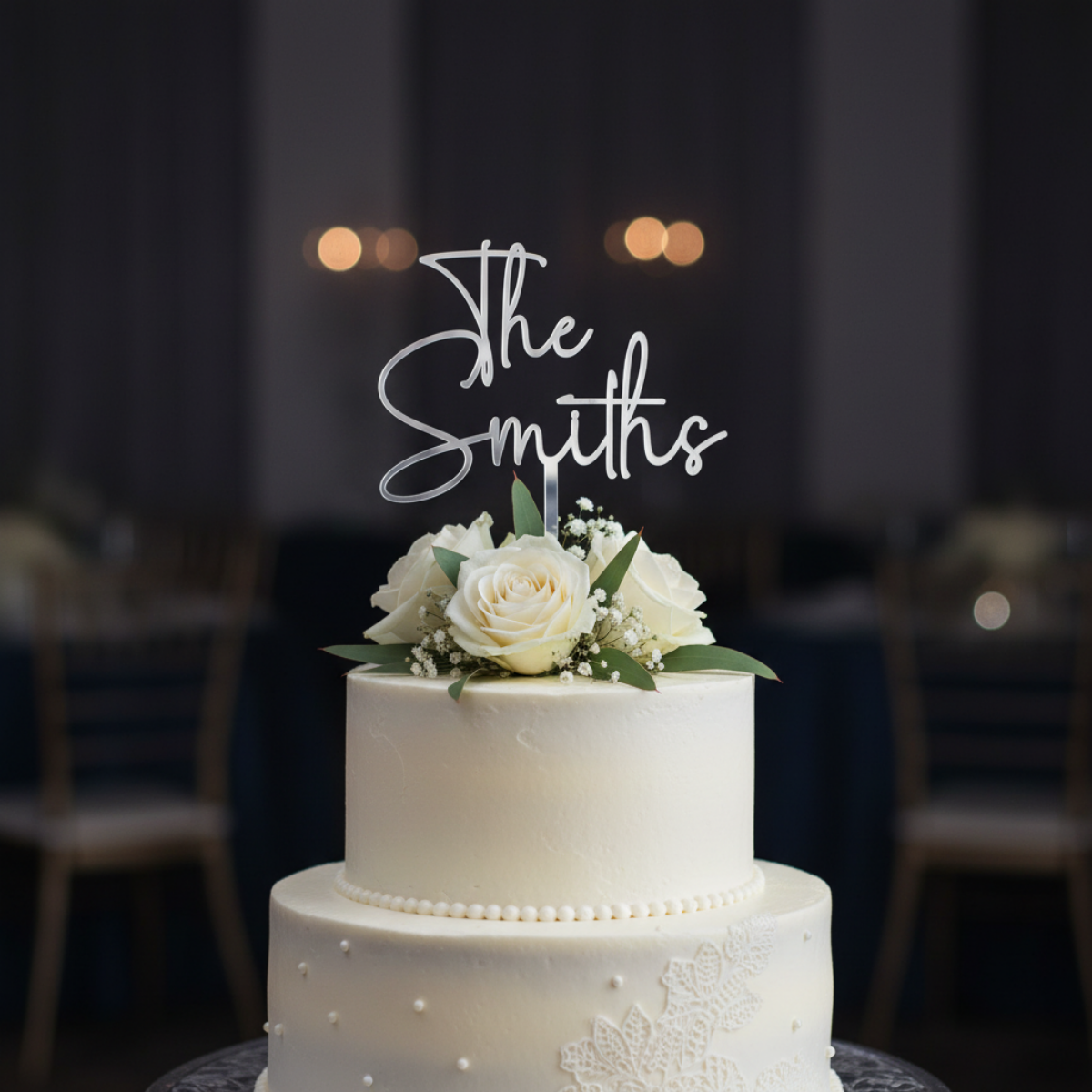 Custom Wedding Cake Topper