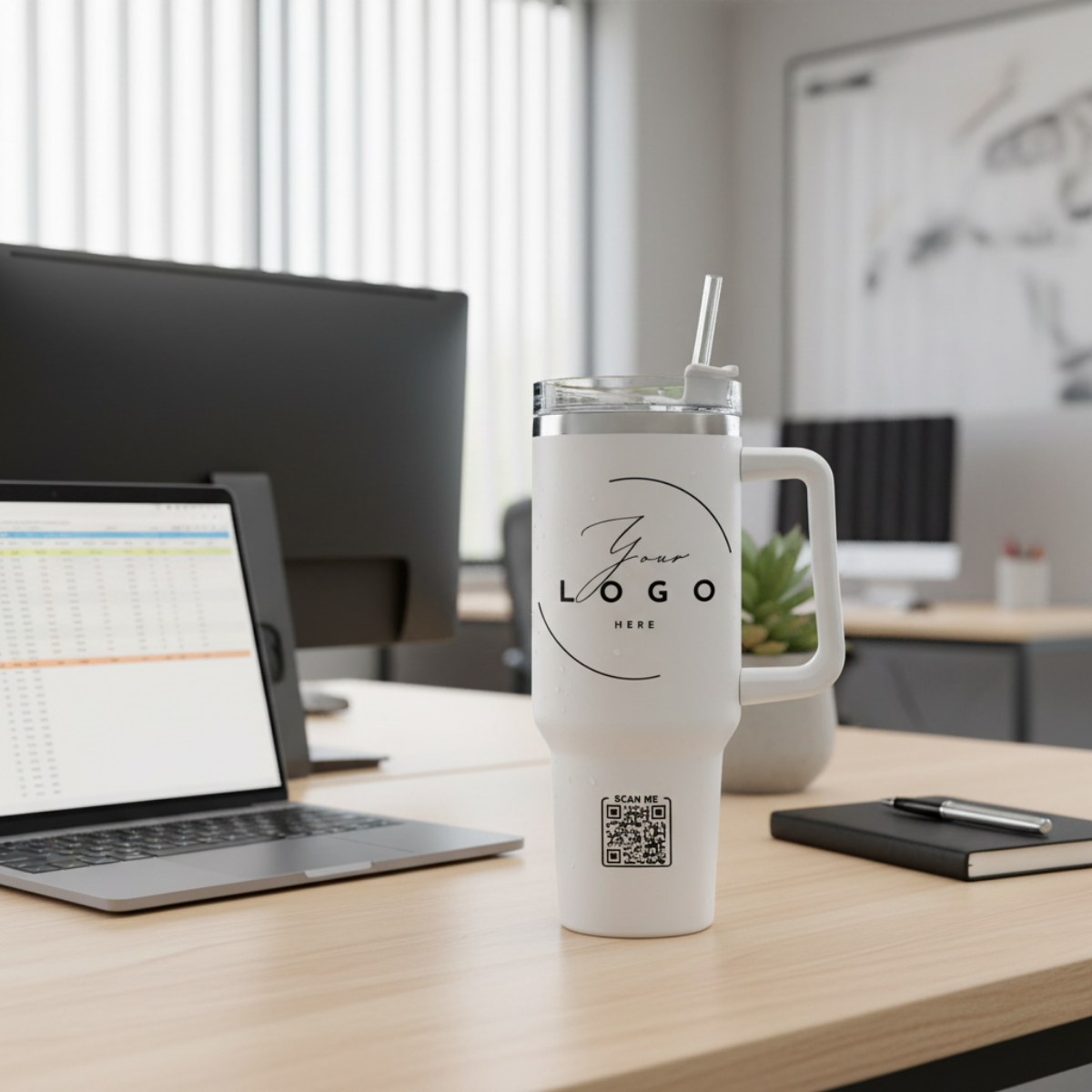40oz Sublimation Tumbler With Logo